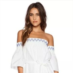 REBECCA MINKOFF Cleo Dress in Chalk Size XS